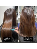 ボクノ 7号店 町田(bokuno)&nbsp;髪質改善ビフォーアフター【髪質改善/縮毛矯正/町田】