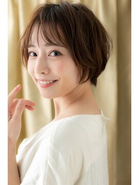 カバーヘア ブリス 戸田公園西口店(COVER HAIR bliss) □マッシュパーマ抜け感くせ毛ショート316戸田公園20代30代40代