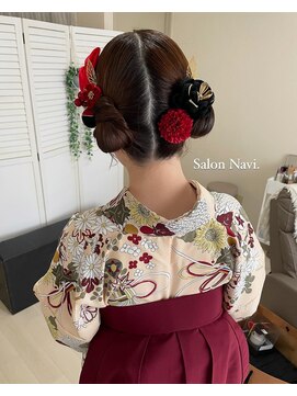 サロンナビ(Salon Navi) 古風シニヨンhair