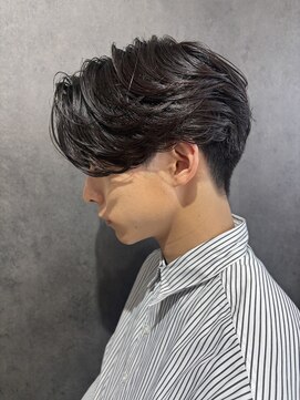 ニコ トウキョウ ヨコハマ(nico) センターパートニュアンスパーマ