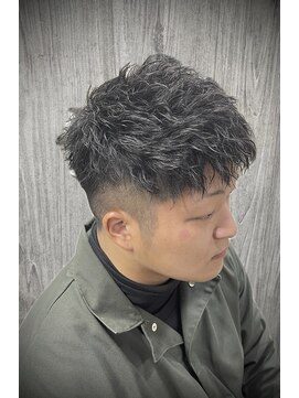 ゴート 香椎(GOAT) メンズカット/パーマ/ニュアンス/フェザー/フェード/20代/30代