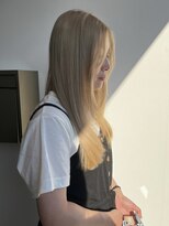 美容室 アイディー i-dee&nbsp;ブロンド(2ブリーチ)×レイヤー