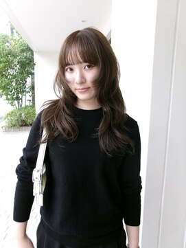 チクロヘアー(Ticro hair) @nkkn15 透けベージュブラウン