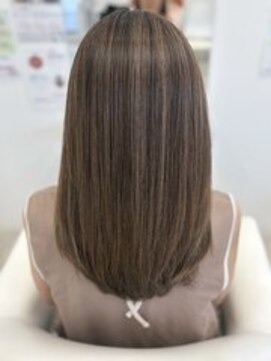 黒髪/オリーブグレー/小顔/ココアベージュ/東加古川/高砂/播磨町