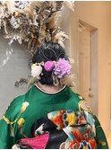 成人式ヘアセット