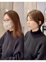 トゥーリ 城南樋井川店(tuuli)&nbsp;30代40代/バッサリショートボブ