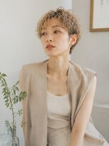 ドット ヘアー(dot.hair) ハイトーンパーマ/ハーフブリーチ/ベリーショート
