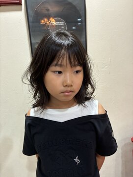 ヘアアンドスペース ベロン(hair&space velon) 外はねボブ