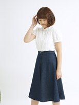 月のヒ 女子アナ風ボブ