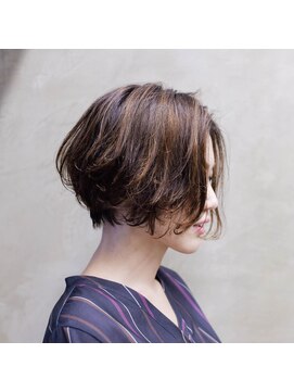 ジェーン(JANE) 【ゲストスナップ】ショートボブ×デジテルパーマ