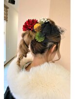 ラスティー(hair collection Rusty) 成人式アップスタイル