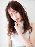  【La fith】 大人可愛いセミロングウェーブスタイル