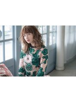 アフロート エル 錦糸町(AFLOAT L) マロンベージュ/くびれミディ/ラベンダーカラー/ゆるふわカール