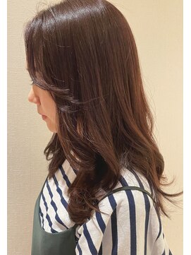 リュドール 名駅(Rue D'or) ツヤブラウンカラー×ヨシンモリ