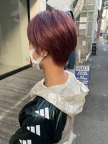 ピンキーショート　ショートカット　ピンク　hiro