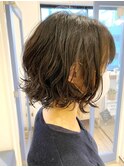 【宮本大輔】外国人風 ゆるふわ ニュアンスパーマ 大人可愛い
