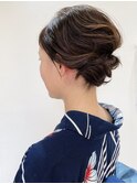無造作ヘアー