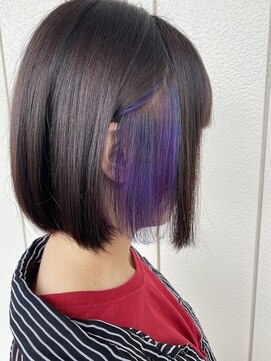 リアン 上尾店(Rien) ボブ/カーキグレージュ/マッシュショート/フェザーバンク[上尾]