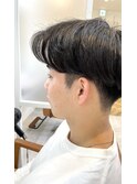 刈り上げマッシュスタイル