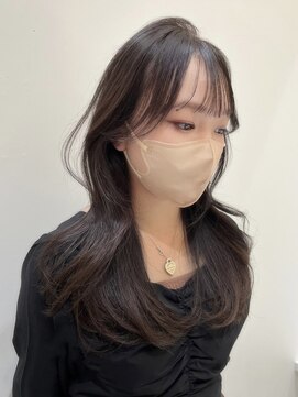 レビジュヘアー(LEVIJU HAIR) 秋のこっくりベージュ×レイヤーカット