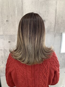 ハク(haku) [yuuki]バレイヤージュ/ハイライトカラー/グラデーションカラー