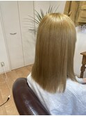 髪質改善ストレート
