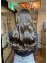 美容室 リズヘアー 稲毛店(Riz hair)&nbsp;ブリーチなし　オリーブベージュ　[稲毛/稲毛駅]