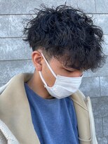 ニアウ 太田店(Niau)&nbsp;ツイストスパイラルパーママッシュメンズパーマ波巻きパーマ