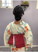 浴衣着付け