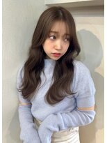 レイラバイアフロート 吉祥寺(Lila by afloat)&nbsp;くびレイヤーエモージュ黒髪ベージュ 20代30代40代