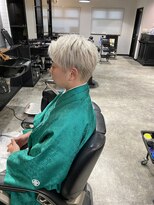 グリード バイ ボルド(GREED BY BORDO)&nbsp;ホワイトカラー×アップバング