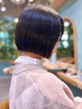 ロンド メリー 大宮(Lond merry) 顔周り/前髪カット×韓国風レイヤーカット×ボブ[ボブ]