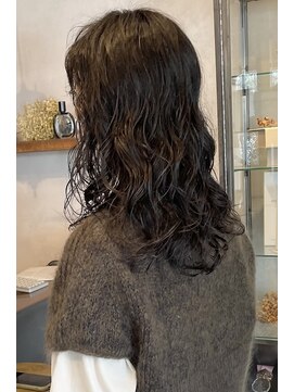 リフ デザイン ラボ(riff design labo) スパイラルパーマ/ニュアンスパーマ