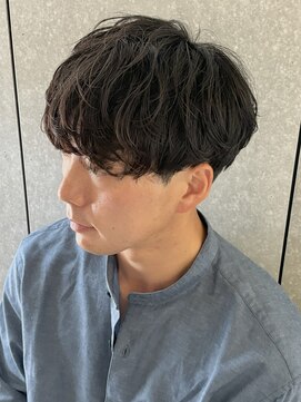 ニアウ 太田店(Niau) メンズパーマ波巻きスパイラルパーマツイストスパイラルパーマ