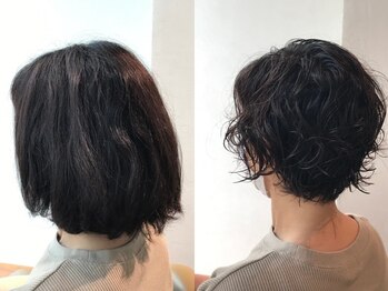 ビート(BEAT)の写真/【くせ毛の悩みカットで解決】くせ毛専用カット&くせ毛髪質改善で解決!くせ毛が自然に扱いやすいと定評あり