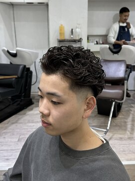 ドットトウキョウ 横浜店(dot.tokyo) 【菊地瞬平】宮城リョータ風パーマ(横浜/メンズパーマ)