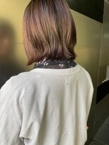 ガリカ 大名(Gallica)&nbsp;【恒吉佐央理】ブリーチなしダブルカラーで叶うオリーブカラー