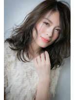 カバーヘア ブリス 北浦和(COVER HAIR bliss)&nbsp;オリーブブラウン大人美人ウェーブミディアムv北浦和30代40代