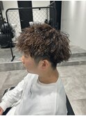 ブラウンメッシュツイスパ
