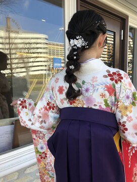 ラ ブリエ 成田公津の杜(La briller) 袴の着付け