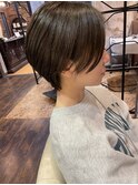 オリーブと垢抜けショート
