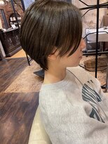 ヘアー クリエイト カルバリ(HAIR CREATE Calbari)&nbsp;オリーブと垢抜けショート