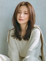 アルトリスト(Altruist Aging×HAIR&SPA)&nbsp;★ダークアッシュ大人ガーリーボブ着物ミディアムレイヤーカット