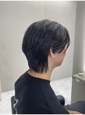 韓国風メンズウルフ