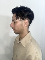 メリケンバーバーショップ フクオカ(MERICAN BARBERSHOP FUK)&nbsp;メンズカット海外かき上げショート