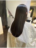 ロング×髪質改善カラー