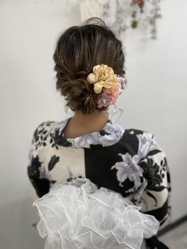 エクラ(e'clat) 浴衣ヘアセット