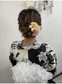 浴衣ヘアセット