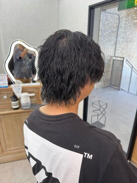 メンズサロン スイ 春日井(MEN'S salon SUI) ミニウルフパーマ