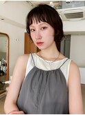 レイヤーカット/ミディアムボブ/ハッシュカット/前髪/柏